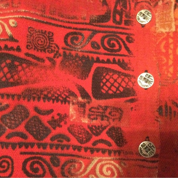 Vintage Chicos Red Vest, size L/XL - Picture 8 of 8